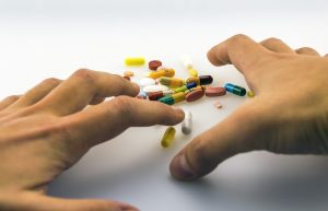 hands, one, medicinal products